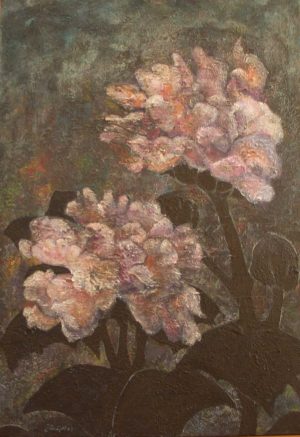 Maler Dr. Jürgen Haupt - Zwei Blüten